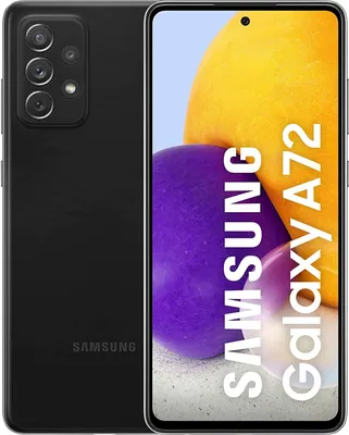 Produktbild von SAMSUNG SM-A725FZKDEUB SAMSUNG Galaxy A72 Dual-SIM-Smartphone schwarz 128 GB