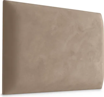 Produktbild von Muralo Polsterpaneel WANDKISSEN Wandpolster Bettkopfteil Wandpaneel Beige 60 cm x 40 cm