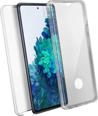 Image de Avizar, coque de protection à 360° (avant et arrière) pour Samsung Galaxy S20 FE, transparente