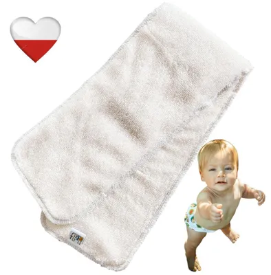 Productafbeelding van NappiMe grijze bamboe-inlegkussentjes voor borstvoeding, 12,5 x 60 cm