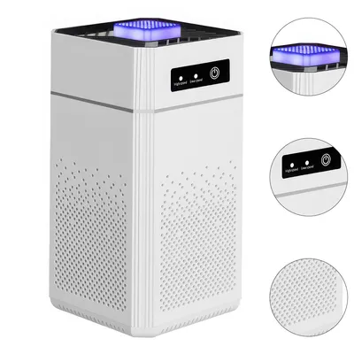 Produktbild von Tragbarer Luftreiniger mit HEPA-Filter – leise, effektiv gegen Staub & Gerüche, für Schlafzimmer, Büro & Zuhause, kompakte Größe 245×125×125mm