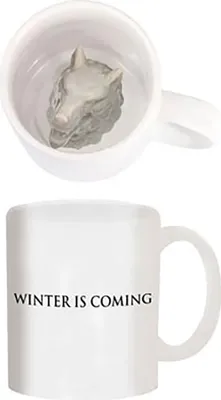 Productafbeelding van Dark Horse, Stark, Game of Thrones, beker, transparant, doorschijnend, one size