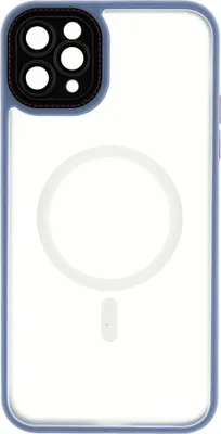 Produktbild von Elite iPhone kompatibel mit MagSafe Hülle mit Kameraschutz kompatibel mit iPhone 12 Pro Hellblau