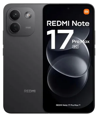 Produktbild von Xiaomi Redmi Note 17 Pro Max 5G 8GB/512GB Schwarz (Black) Dual-SIM