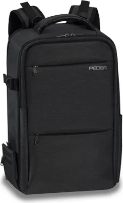 Produktbild von PEDEA DSLR-Kamerarucksack "Noble" Fotorucksack für Spiegelreflexkameras mit wasserdichtem Regenschutz und variabler Inne