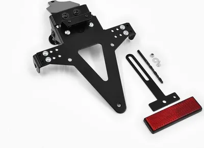 Immagine prodotto di ZIEGER Classic Portatarga completo compatibile con Aprilia SL 750 Shiver BJ 2007-16 / GT ABS BJ 2009-13
