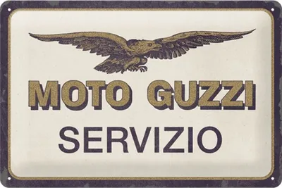 Produktbild von Nostalgic-Art - Blechschild 20 x 30cm - Moto Guzzi - Servizio