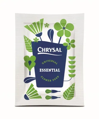 Produktbild von Chrysal Dünger Blumenfrisch Essential Universal Pulver 25 Stück für 12,5 Liter