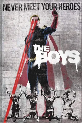 Immagine prodotto di Poster "The Boys" - Homelander (stencil) 61x91,5 cm