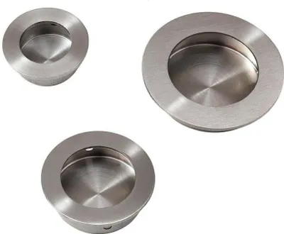 Produktbild von Muldengriff Griffmulde Muschelgriff EDELSTAHL Möbelgriff Griffmuschel Griff  30mm