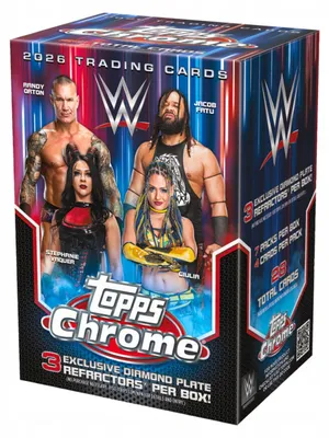 Produktbild von Value BOX: Topps Chrome 2026 WWE Wrestling Cards