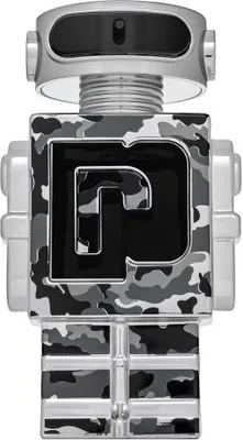 Produktbild von paco rabanne Phantom Legion Eau de Toilette 100 ml für Herren – limitierte Sammleredition im Roboter-Design mit vielschichtigen Duftnoten von Zitrus, Lavendel, Holz, Vanille, Vetiver, Patchouli und Apfel.