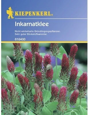 Immagine prodotto di [ELIMINAZIONE 2025] Trifoglio incarnato Linkarus (75 g) | Concime verde di Kiepenkerl