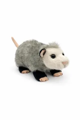 Produktbild von Opossum Kuscheltier 30 cm Weiches Plüschtier Stofftier Beuteltier Kuscheltier Geschenk für Kinder und Tierliebhaber