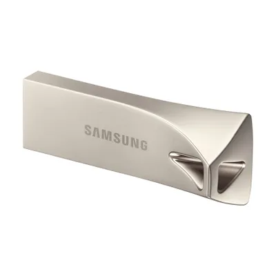 Produktbild von Samsung MUF-256BE, 256 GB, USB Typ-A, 3.2 Gen 1 (3.1 Gen 1), 300 MB/s, Ohne Deckel, Silber