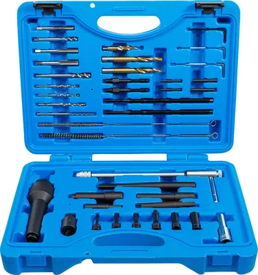 Image de Outillage pour bougies de préchauffage et kit de réparation de filetage M8 M10 41 pcs.