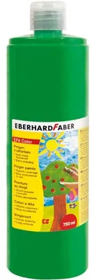 Immagine prodotto di EBERHARD FABER 578963 EBERHARD FABER Finger Paint EFA Colour, verde permanente, 750 ml