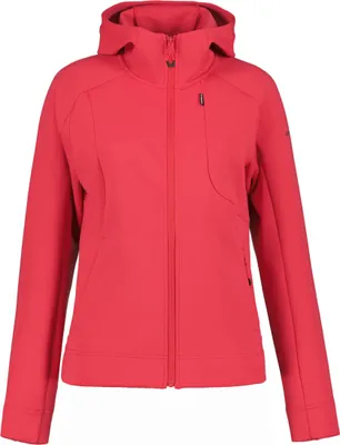 Produktbild von Icepeak Bunnell Midlayer mit Kapuze für Damen, Farbe:Himbeere, Größe:L