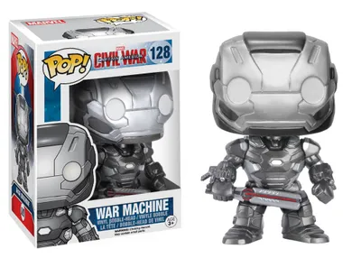 Produktbild von FUNKO Pop! Marvel: Captain America 3 - War Machine, Sammelfigur, Film & TV-Serien