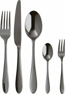 Produktbild von Sambonet Velvet Edelstahl/PVD 2Black Besteck 30tlg.Vh. S0196-S00595-S1896 52712KN1
