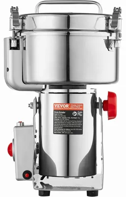 Zdjęcie produktu dla Młynek elektryczny 2500g 3400W do zbóż i przypraw stalowy swing