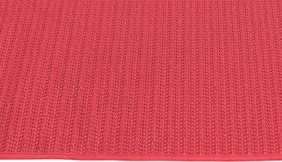 Produktbild von PVC Gartentischdecke 110x140 cm eckig rot wetterbeständig Tischdecke abwischbar