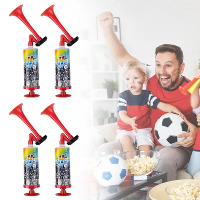 Produktbild von ZHITENG 4 Stück Airhorn Loud, Handheld Tröte Air Horn, Extrem Laut Hupe – 2