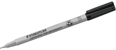 Produktbild von Staedtler 311-9, 1 Stück(e), Schwarz, Rundspitze, Schwarz, Grau, Polypropylen (PP), 0,4 mm