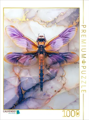 Produktbild von CALVENDO Puzzle Ein Motiv aus dem Kalender Animalische Mamorkunst | 1000 Teile Lege-Größe 64x48cm Foto-Puzzle für glückliche Stunden