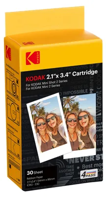 Produktbild von Kodak 4pass 2.1 X 3.4 Fotopapier One Size
