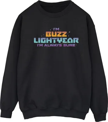 Produktbild von Disney - "Lightyear Always Sure" Sweatshirt für Damen BI25214 (S) (Schwarz)