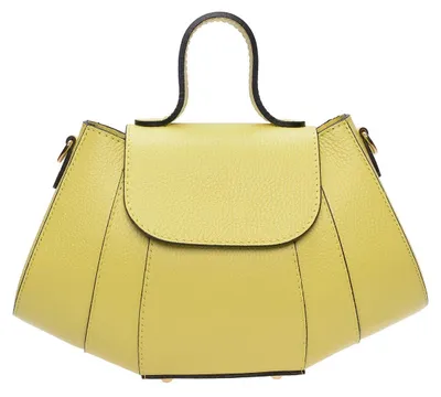 Image de Luisa Vannini_Handbag_SS26 LV 1004T_GIALLO LIMONE