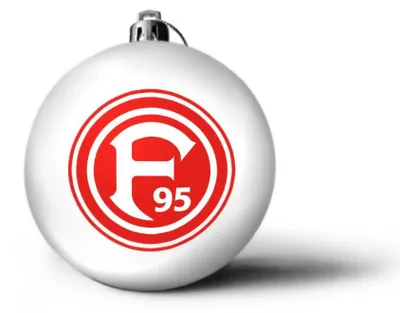 Produktbild von Fortuna Düsseldorf Christbaumkugel 4er-Set