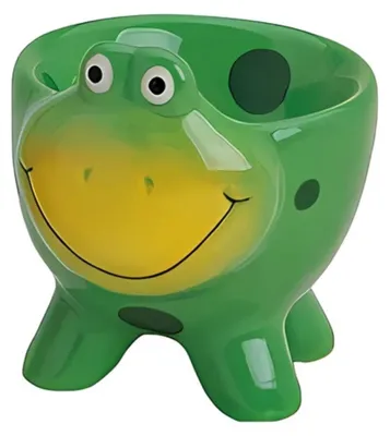 Produktbild von Eierbecher Frosch - 5 x 6 cm - Keramik - Tiere - Eierbecher