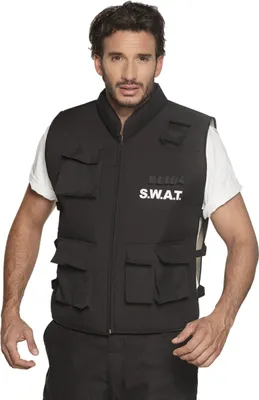 Produktbild von S.W.A.T. Weste für Herren Gr. L/XL | Schwarz