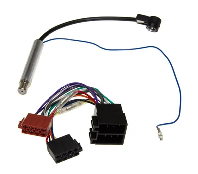 Zdjęcie produktu dla Zestaw adaptera instalacji radiowej Gniazdo wtykowe kabla antenowego ISO do VW New Beetle