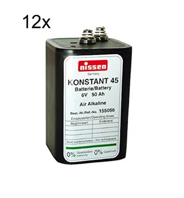 Obrázek produktu pro Nissen 4R25 Constant 45 - 6V / 45-50Ah Oxygen - bez rtuti a kadmia