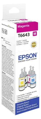 Image de Epson Encre magenta T 664 70 ml T 6643