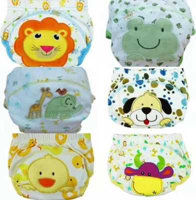 Produktbild von 6er Pack (90) Wasserdicht Baby Trainerhose Windelhöschen Unterhose Töpfchentraining