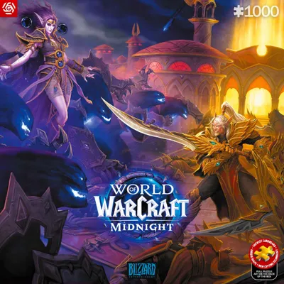 Produktbild von World of Warcraft Puzzle Midnight Against the Void (1000 Teile)