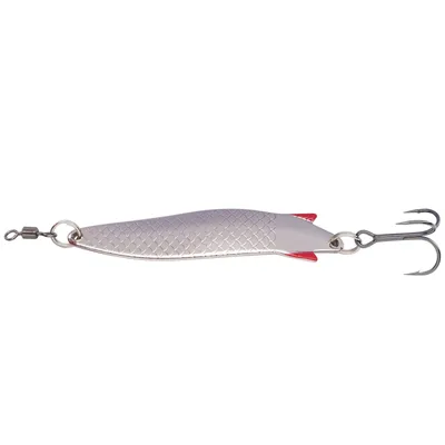 Produktbild von Abu Garcia Toby Spoon - Blinker, Farbe:Silver, Länge / Gewicht / Hakengröße / Lauftiefe:5.7cm / 10g / Gr. 6 / 1m - 3m