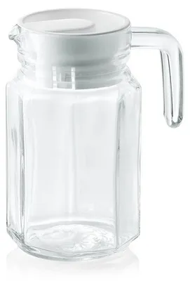 Produktbild von 30x Glas Krug / Karaffe mit Deckel 0,5 l