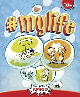 Immagine prodotto di AMI01952 - #MyLife, gioco di carte, 2-6 giocatori, età 10+