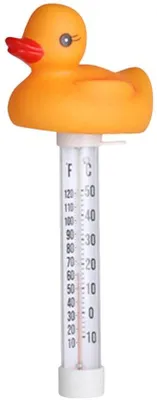 Imagen del producto de Termómetro para agua ligero con diseño de animales, medidor de temperatura del agua para estanques de peces, patos