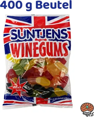 Produktbild von Suntjens Winegums 400g Beutel