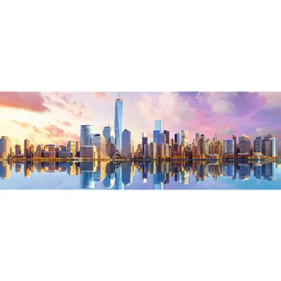Produktbild von Puzzle Trefl 1000 Teile Panorama Motiv Skyline Manhattan New York