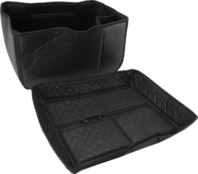 Produktbild von 45L Motorrad Top Box Liner Kunstleder Kofferraum Koffer Hinten Gepäck Innen Schutz Futter Schwarz