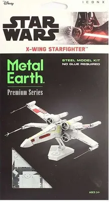 Produktbild von METAL EARTH 3D-Puzzle Star Wars: X-Wing Starfighter (ICONX)