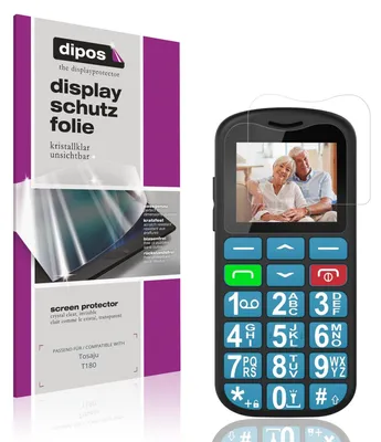 Immagine prodotto di 4x Pellicola Protettiva per Tosaju T180 Protezione Schermo Claro Display dipos