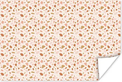 Produktbild von MuchoWow® Poster Textur - Muster - Terazzo 60x40 cm - Schlafzimmerdekoration